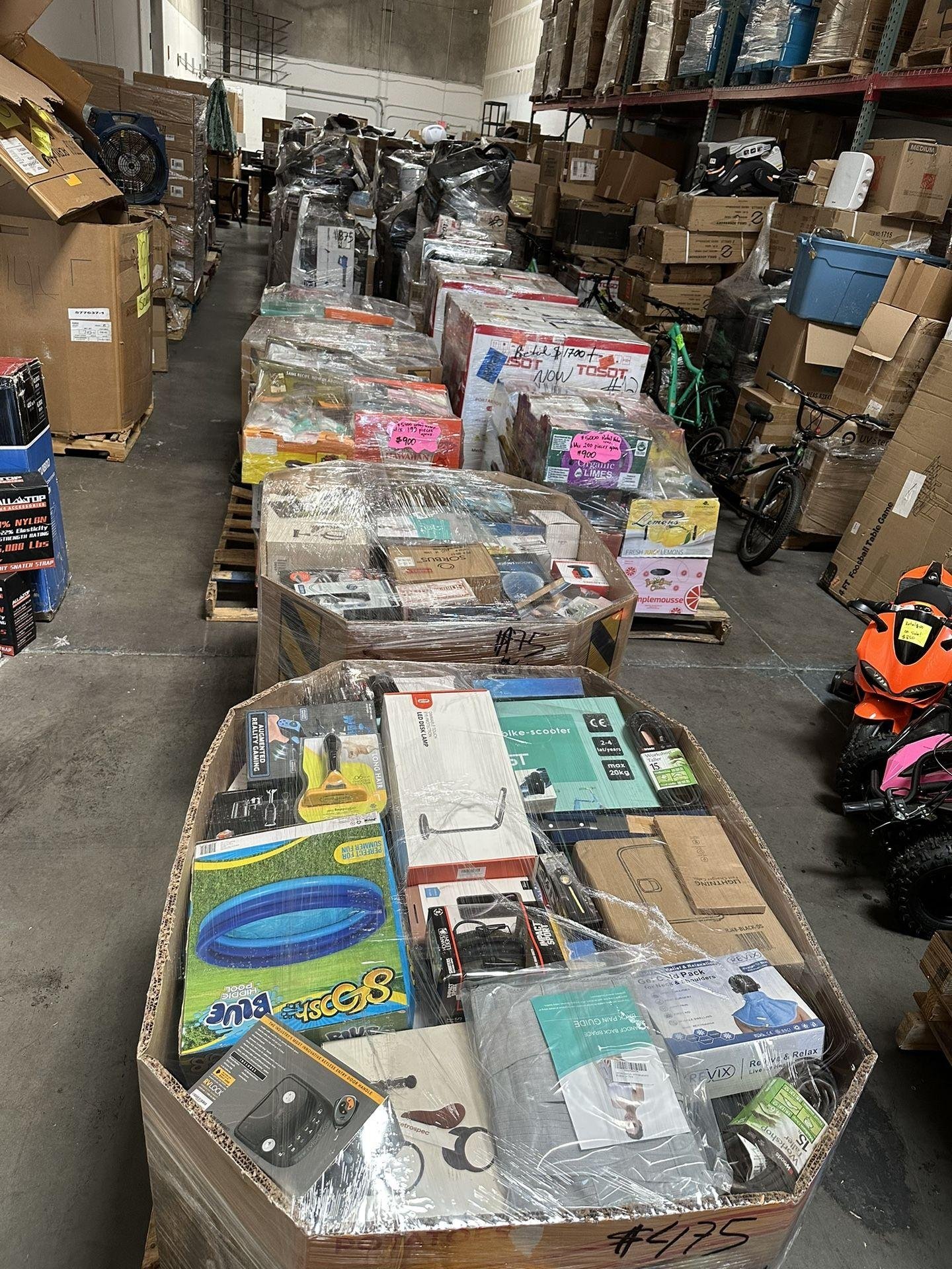 Wholesale home goods liquidation pallets for resellers