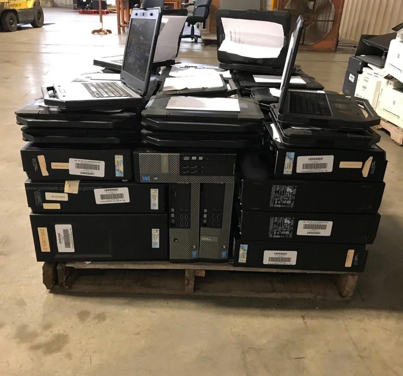 Computer Liquidation Pallet wholesale computer pallet