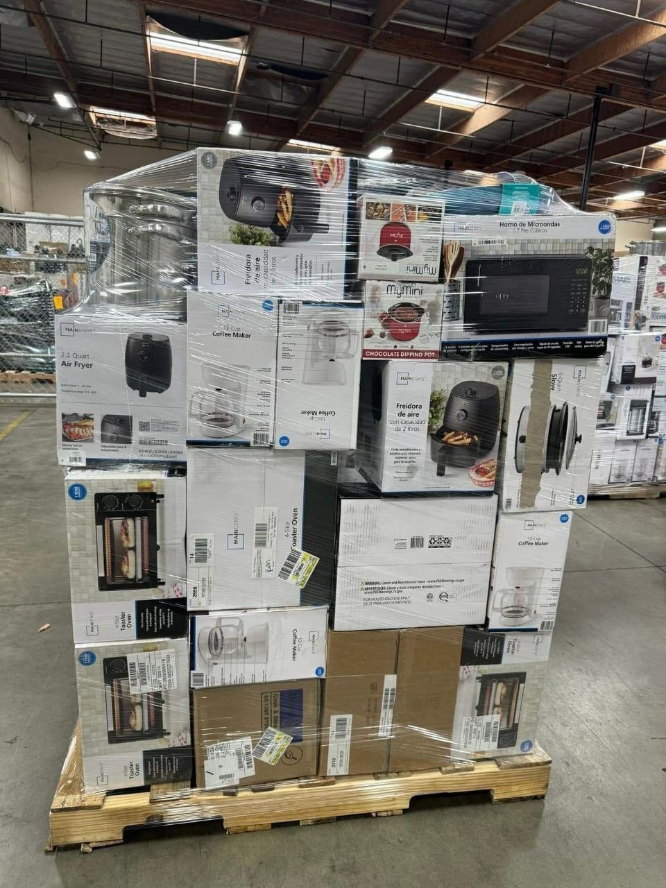 Electronic pallets for sale with mixed wholesale electronics liquidation inventory