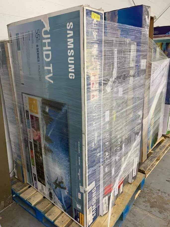 Wholesale TVs mixed television pallet with 20 units