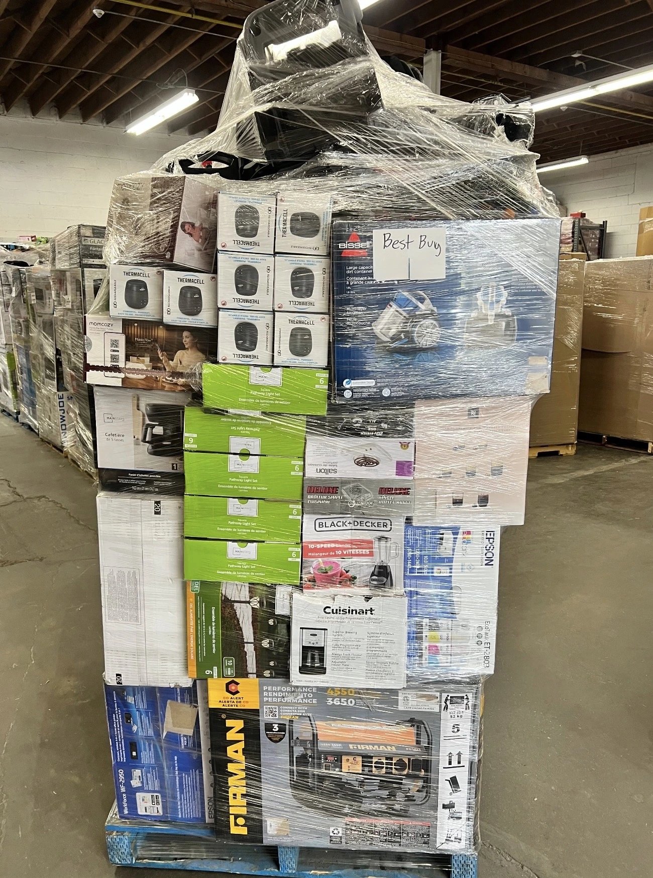 Best Buy Liquidation Pallet