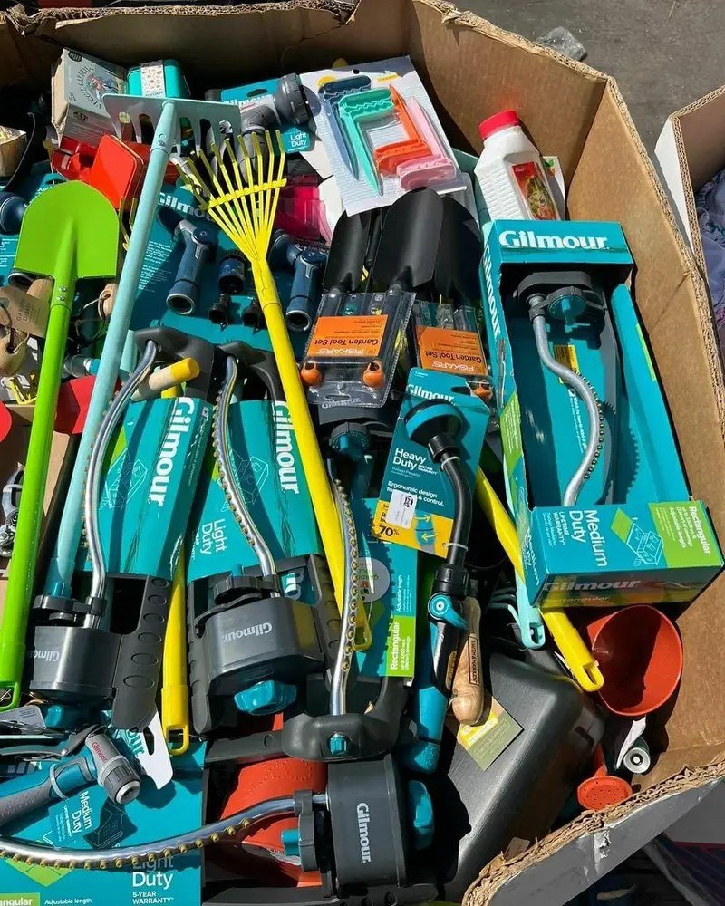 Jardinería Target Tools Pallet (200–250 Pieces)