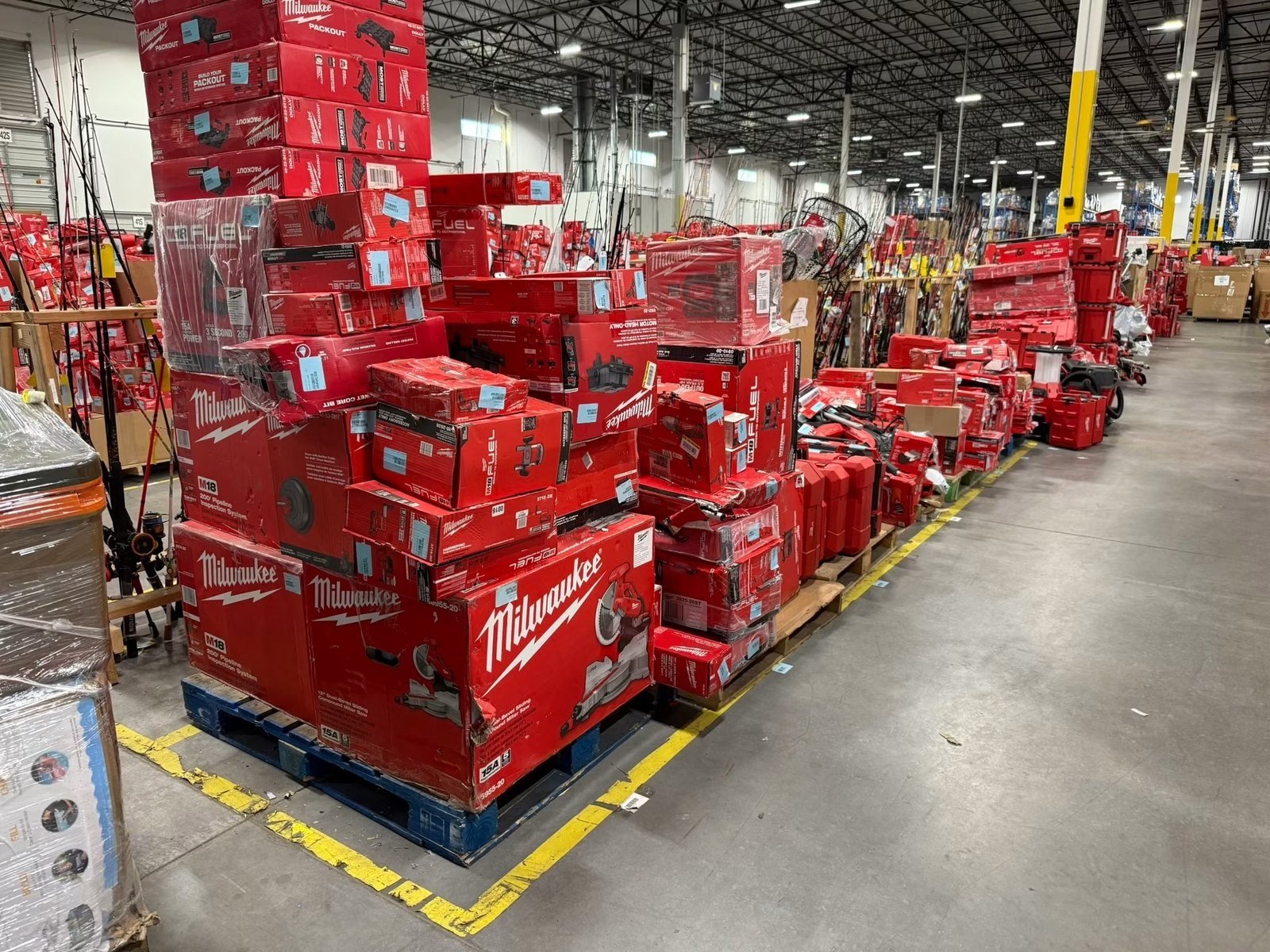 Wholesale Milwaukee Tools Pallet (60 Pieces)