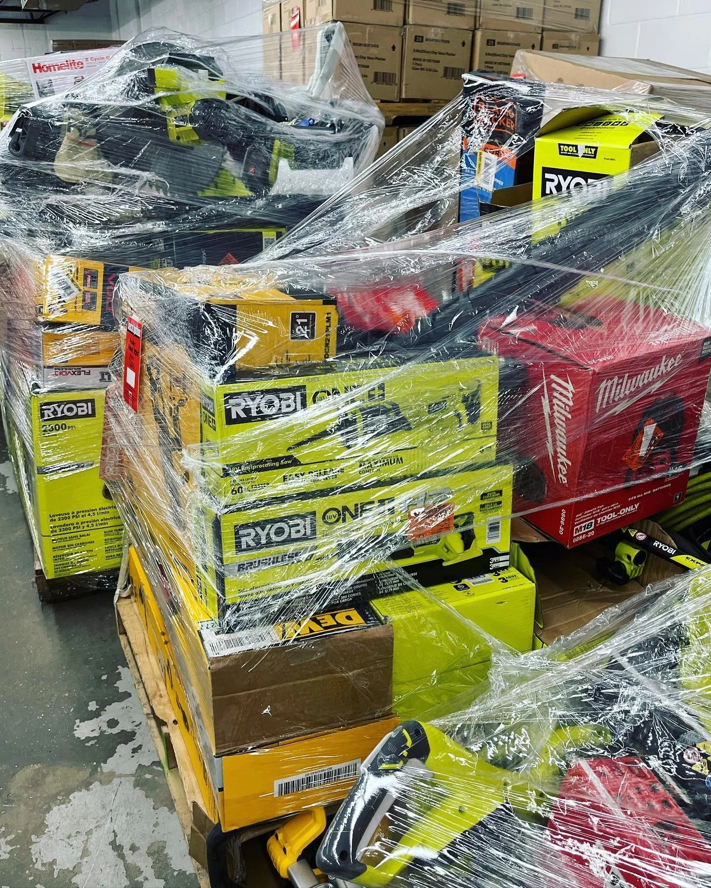 Wholesale Power Tool Liquidation Pallet (300 Pieces)