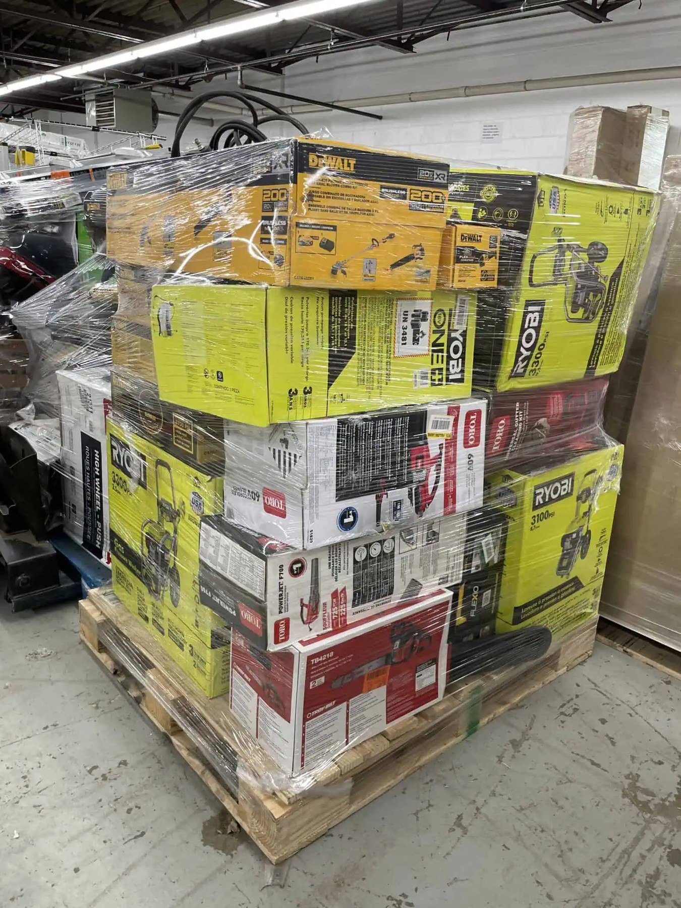 Tool Liquidation Pallet