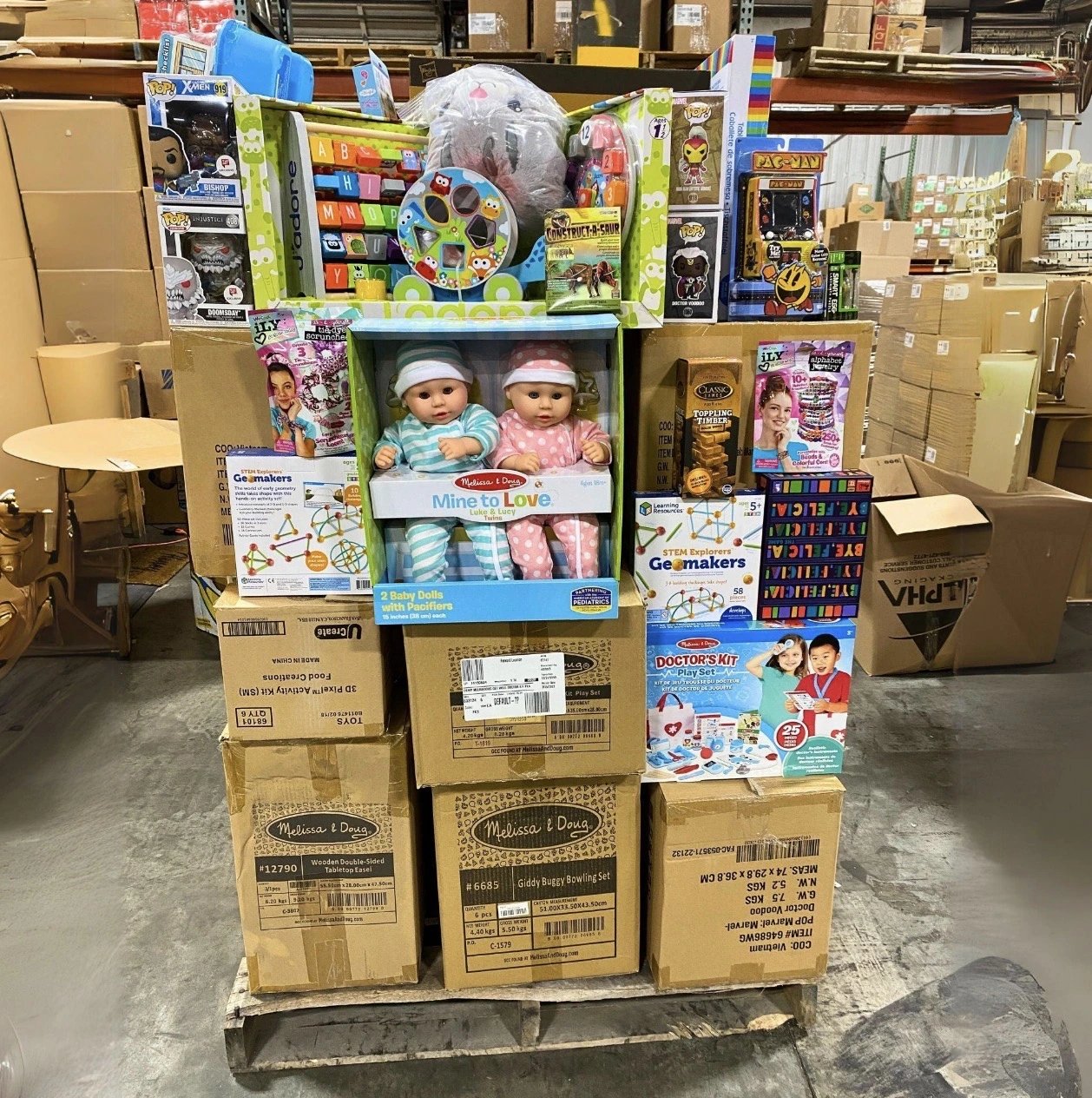 Mixed Toy Pallet (150 Pieces)