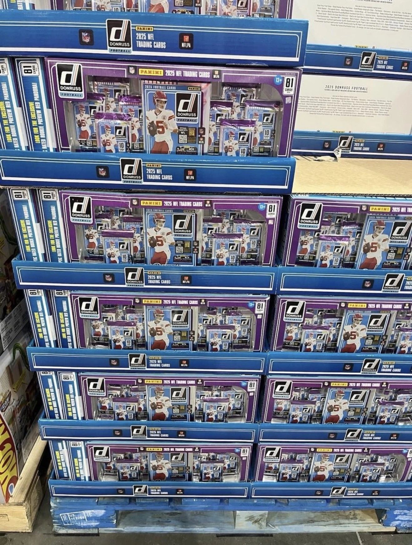 Wholesale Sports Trading Card Pallet (250 Sealed Units)