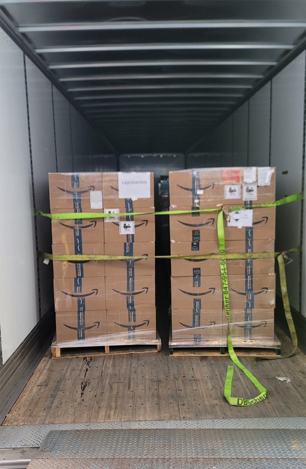 Amazon liquidation truckload of mixed new and overstock merchandise