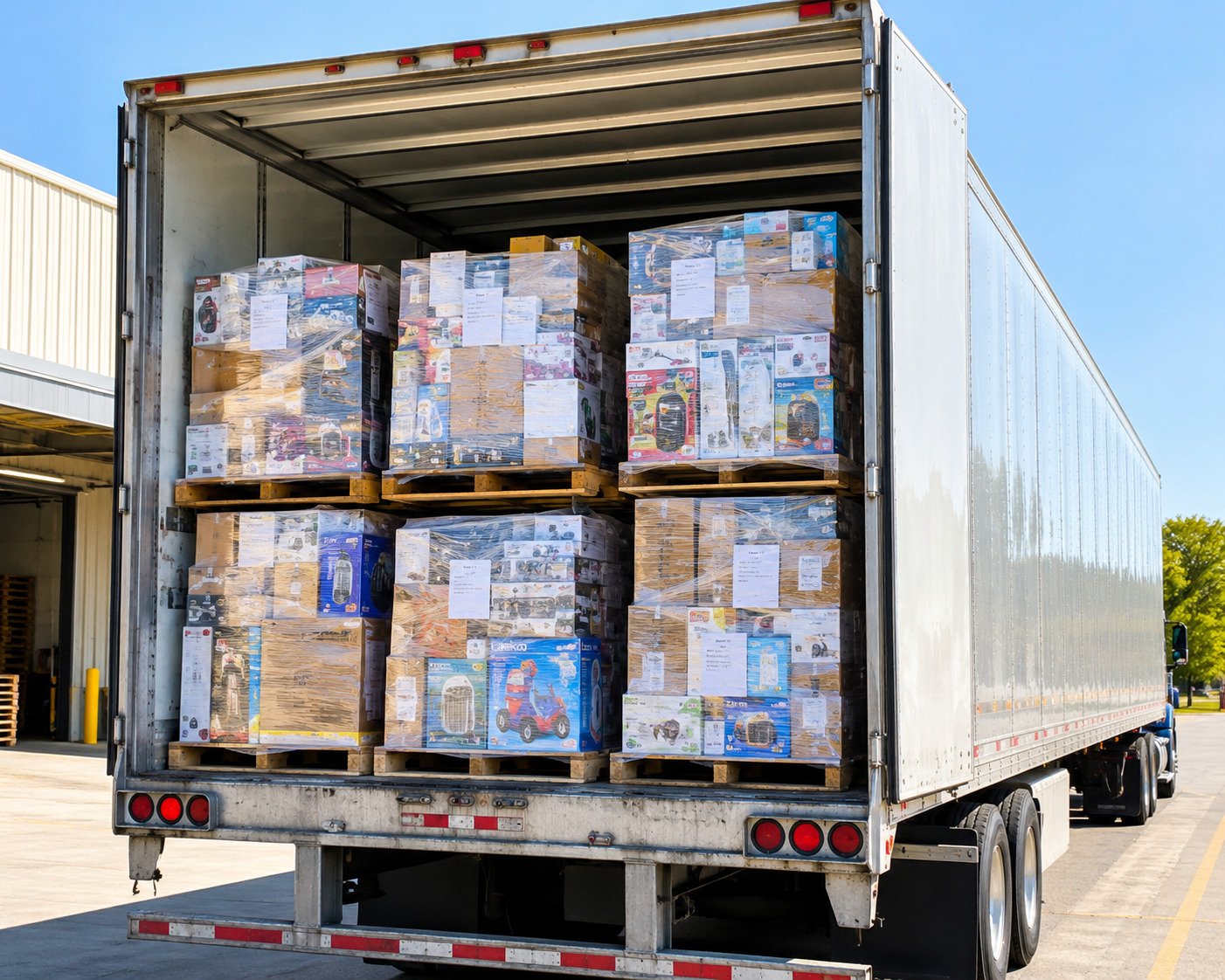 Truckload Liquidation wholesale mixed merchandise load